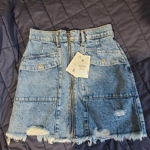 Bershka jean skirt